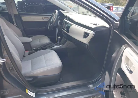 2015 Toyota Corolla Le z USA, uszkodzony, nr VIN 2T1BURHE4FC382193